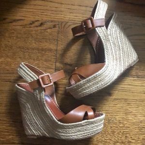 Valentino Espadrille Wedges size 35